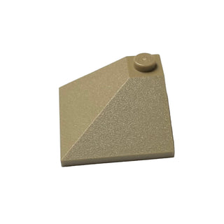 Slope 33 3 x 3 Double Convex Corner, Part# 3675 Part LEGO® Dark Tan