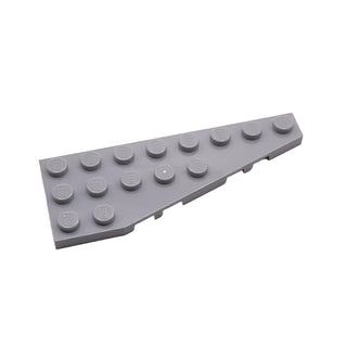 Wedge, Plate 8 x 3 Pentagonal Right, Part# 50304 Part LEGO® Light Bluish Gray