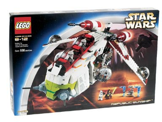 7163 - Republic Gunship - EMPTY BOX ONLY