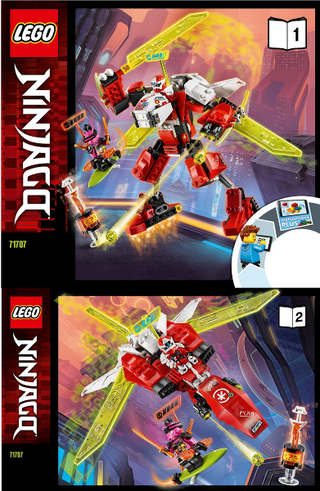 71707-Kai's Mech Jet - INSTRUCTIONS ONLY Instructions LEGO®