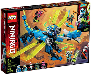71711 - Jay's Cyber Dragon - EMPTY BOX ONLY Empty Box LEGO®