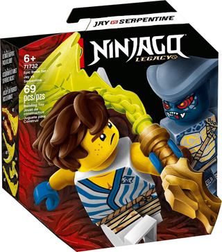 71732 - Epic Battle Set - Jay vs Serpentine - EMPTY BOX ONLY Empty Box LEGO®