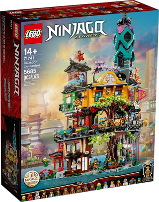 71741 - NINJAGO City Gardens - EMPTY BOX ONLY