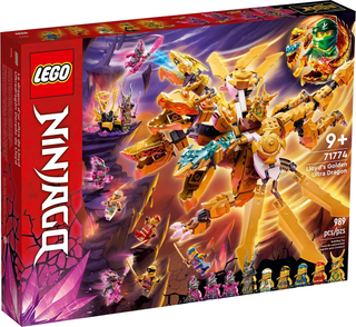 71774 - Lloyd's Golden Ultra Dragon - EMPTY BOX ONLY Empty Box LEGO®