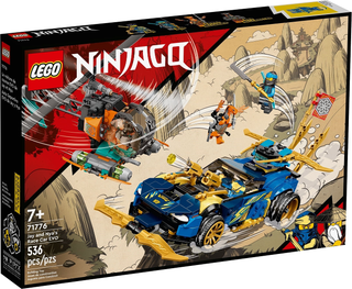 71776 - Jay and Nya's Race Car EVO - EMPTY BOX ONLY Empty Box LEGO®