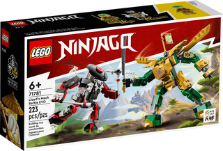 71781 - Lloyd's Mech Battle EVO - EMPTY BOX ONLY Empty Box LEGO®