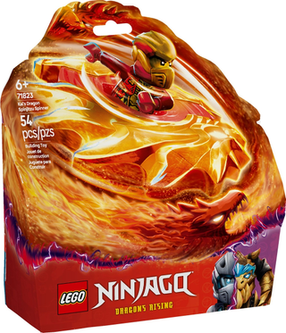 71823 - Kai's Dragon Spinjitzu Spinner - EMPTY BOX ONLY