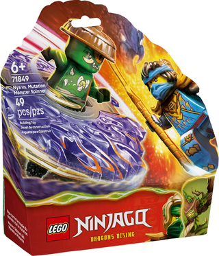 71849 - Nya vs. Mutation Monster Spinner - EMPTY BOX ONLY Empty Box LEGO®