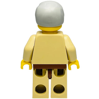 MISPRINT Obi-Wan Kenobi (Light Bluish Gray Hair), sw0023a, LEGO® Star Wars Minifigure Minifigure LEGO®