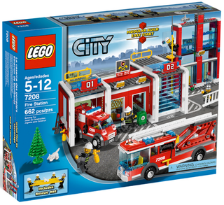 7208 - Fire Station - EMPTY BOX ONLY