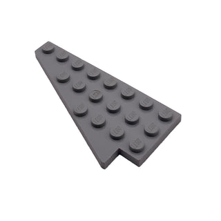 Wedge, Plate 8 x 4 Wing Left, Part# 3933 Part LEGO® Light Bluish Gray Very Good