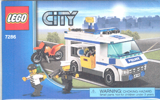 7286-Prisoner Transport - INSTRUCTIONS ONLY Instructions LEGO®