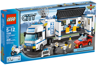 7288 - Mobile Police Unit - EMPTY BOX ONLY