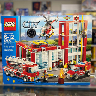 Fire Station, 60004 - LEGO® City Set Building Kit LEGO®