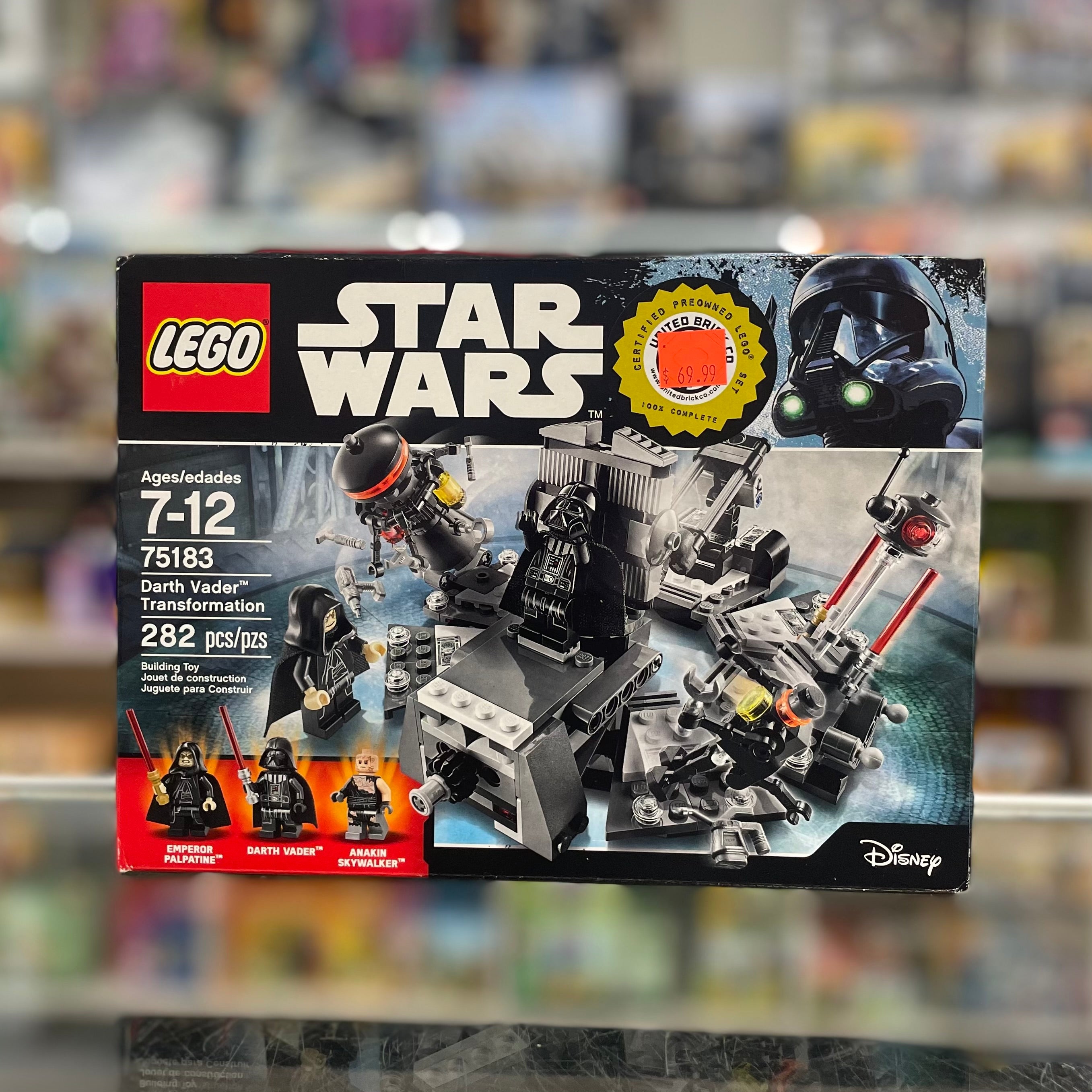 Anakin 75183 Darth Vader Transformation Darth Vader Transformation