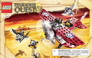7307-Flying Mummy Attack - INSTRUCTIONS ONLY