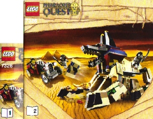 7326-Rise of the Sphinx - INSTRUCTIONS ONLY