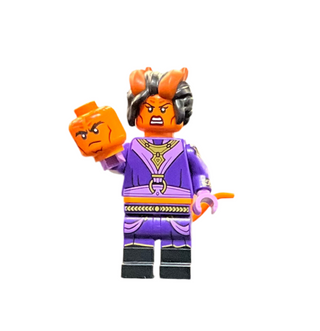 Tiefling Sorcerer, coldnd-3 Minifigure LEGO® Minifigure Only - Both Heads