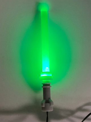 Light-Up Lightsaber, DIY System, LS-DC Custom Parts United Brick Co® Green