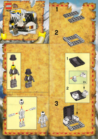 7409-Secret of the Tomb - INSTRUCTIONS ONLY Instructions LEGO®