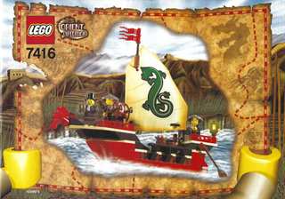 7416-Emperor's Ship - INSTRUCTIONS ONLY Instructions LEGO®