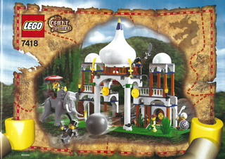 7418-Scorpion Palace - INSTRUCTIONS ONLY Instructions LEGO®
