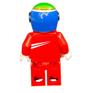 F1 Ferrari - F. Massa with Helmet Blue Printed - with Torso Stickers, rac043s Minifigure LEGO®