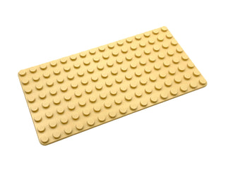 8x16 Lego® Baseplate (3865) Part LEGO® Tan  