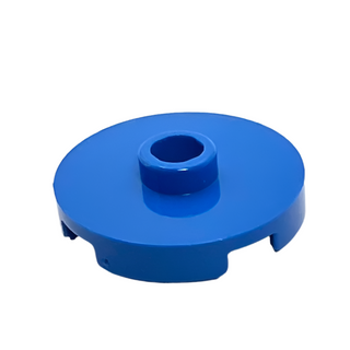 Tile, Round 2x2 with Open Stud, Part# 18674 Part LEGO® Blue