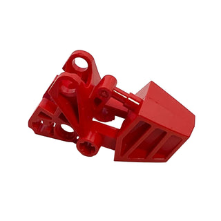 Bionicle Foot with Ball Joint Socket 3 x 6 x 2 1/3, Rounded Tops, Part# 32475 Part LEGO® Red