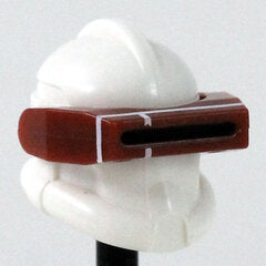 Dark Red Macrobinoculars- CAC Custom Headgear Accessory Clone Army Customs White  