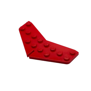 Wedge, Plate 4 x 8 Tail, Part# 3474 Part LEGO® Red Very Good