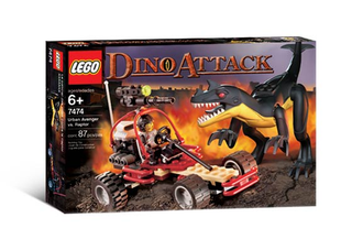 Urban Avenger vs. Raptor, 7474 Building Kit LEGO®   