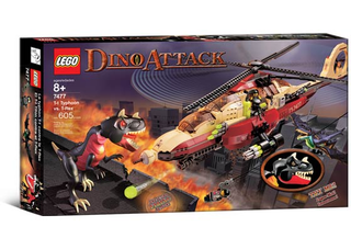 T-1 Typhoon vs. T-Rex, 7477 Building Kit LEGO®   