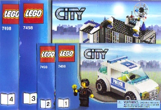 7498-Police Station - INSTRUCTIONS ONLY Instructions LEGO®
