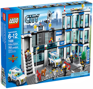 Police Station, 7498-1 - LEGO® City Set Building Kit LEGO®