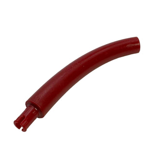 Dinosaur Tail/Neck Middle Section with Pin, Part# 40378 Part LEGO® Dark Red