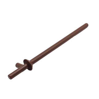 Minifigure, Weapon Lance, Part# 3849 Part LEGO® Brown