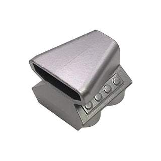 Vehicle, Air Scoop Engine Top 2 x 2, Part# 50943 Part LEGO® Metallic Silver