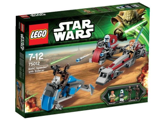 75012 - BARC Speeder with Sidecar - EMPTY BOX ONLY