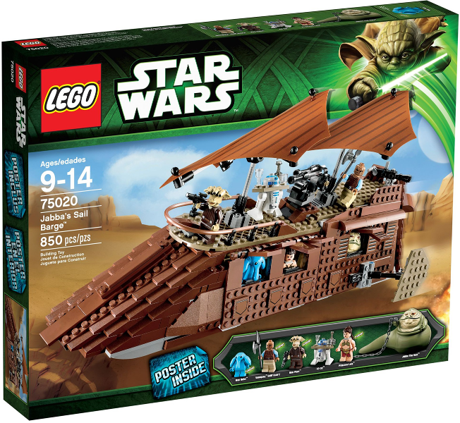 75020 - Jabba's Sail Barge - EMPTY BOX ONLY – United Brick Co®