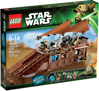 75020 - Jabba's Sail Barge - EMPTY BOX ONLY Empty Box LEGO®