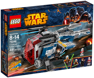 Coruscant Police Gunship, 75046 Building Kit LEGO®   