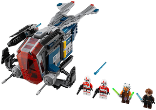 Coruscant Police Gunship, 75046 Building Kit LEGO®   