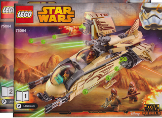 75084-Wookiee Gunship - INSTRUCTIONS ONLY Instructions LEGO®