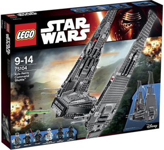 75104 - Kylo Ren's Command Shuttle - EMPTY BOX ONLY Empty Box LEGO®