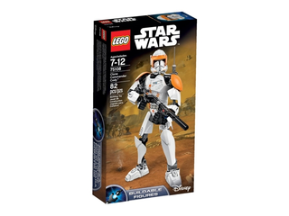 75108 - Clone Commander Cody - EMPTY BOX ONLY Empty Box LEGO®