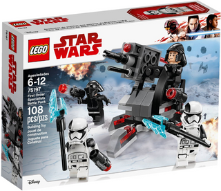 75197 - First Order Specialists Battle Pack - EMPTY BOX ONLY