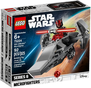 75224 - Sith Infiltrator Microfighter - EMPTY BOX ONLY Empty Box LEGO®