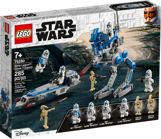 75280 - 501st Legion Clone Troopers - EMPTY BOX ONLY Empty Box LEGO®